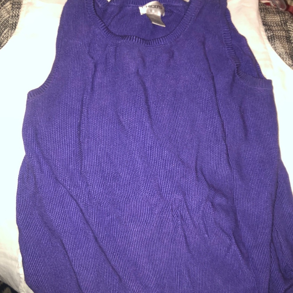 Purple tank top